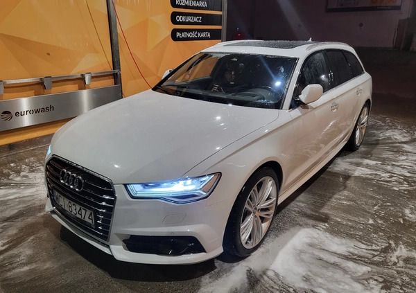 Audi A6 cena 111000 przebieg: 191000, rok produkcji 2017 z Ciechanów małe 106